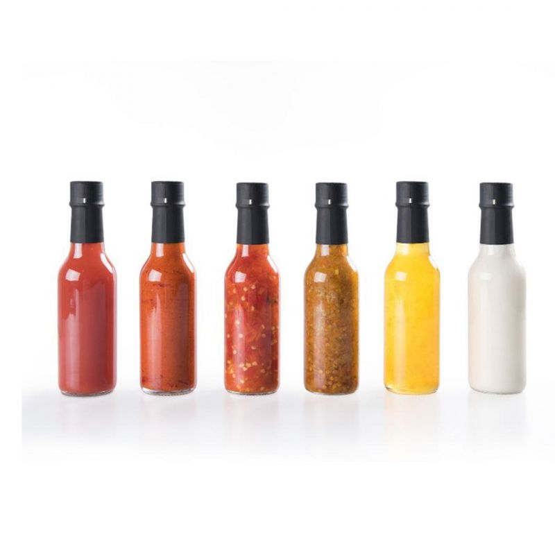 90ml 150ml 250ml Glass Tabasco Chili Pepper Spice Woozy Ketchup Bottle