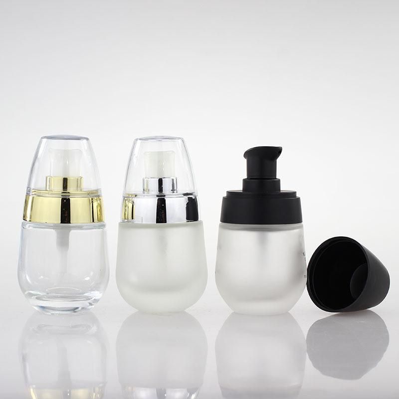 40ml Attar Glass Bottles Cream Facial Emulsion Hot Sale Cosmetic Jar Cosmetics Bottle