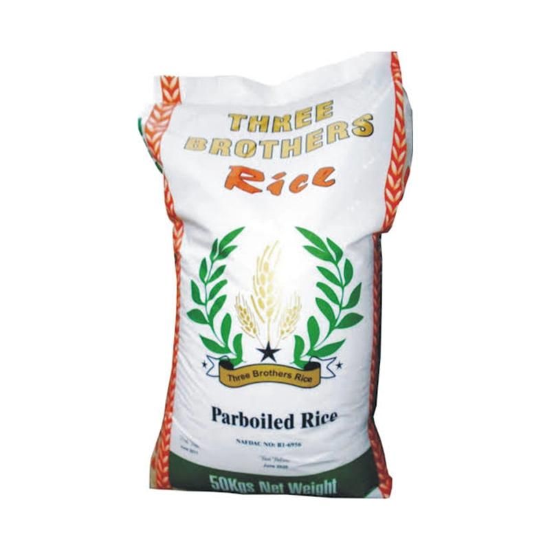 10kg Rice Industrial PP Woven Packaging Bag with Plastic Handle