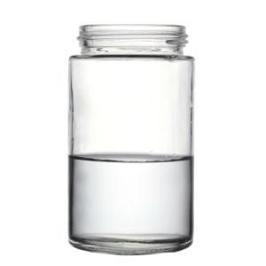 High Quality Flint Round Clear 300ml Food Storage Glassware Customize Glass Jar Factory