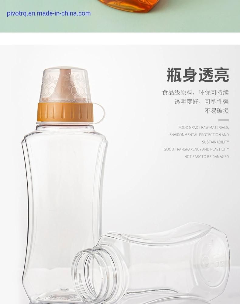 250g 500g 800g 1000g Plasticbottle Honey Syrup Squeeze Shape