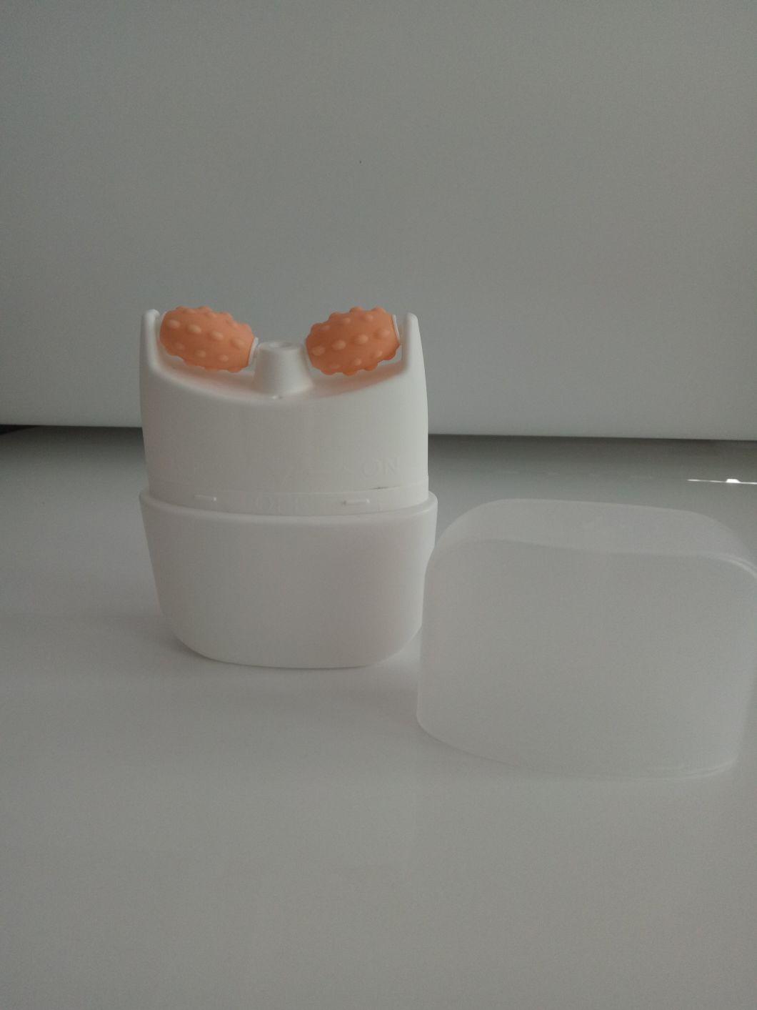 White Plastic Roll on Massage Tube for Skin Care