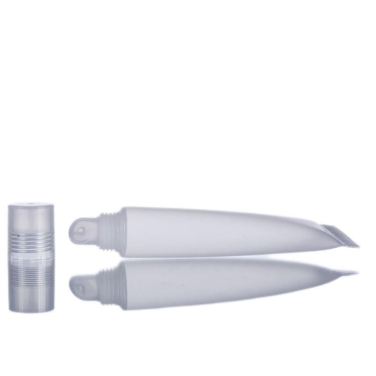 Plastic 15ml Soft Squeeze Lipstick Container, Empty Screw Cap Lip Gloss Tube, Sample Chapstick Holder for Lip Gloss