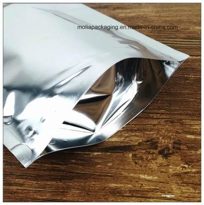 Custom Logo Composite Printed Food Grade Aluminium Foil Packaging Bag with Tear Notch