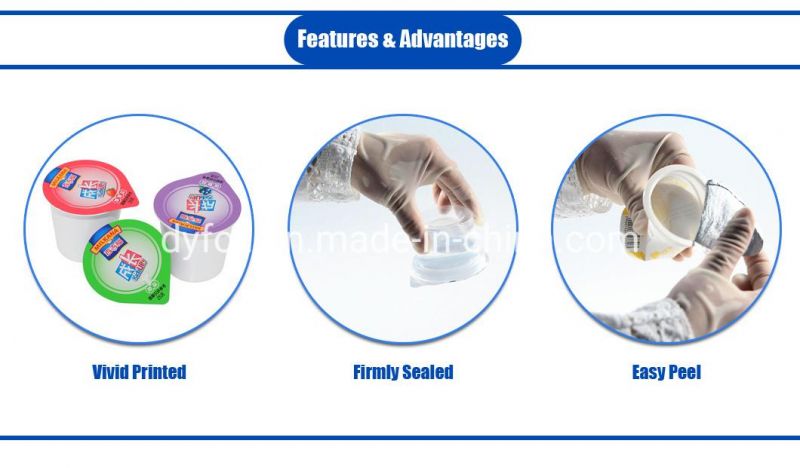 PP Film Laminated for PP Container Cup Lids