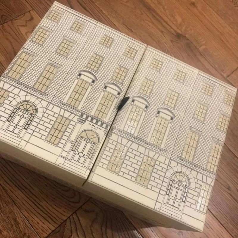 Tea Advent Calendar Cardboard Storage Box with Drawers Advent Calendar