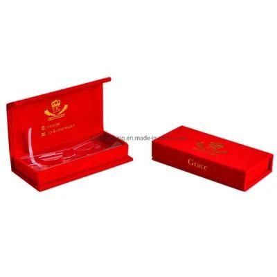 Custom Design 3D Mink Cardboard Eyelash Packaging Box with Window