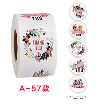 Packaging Label Stickers Seal Thankyou Thank You Label Printing