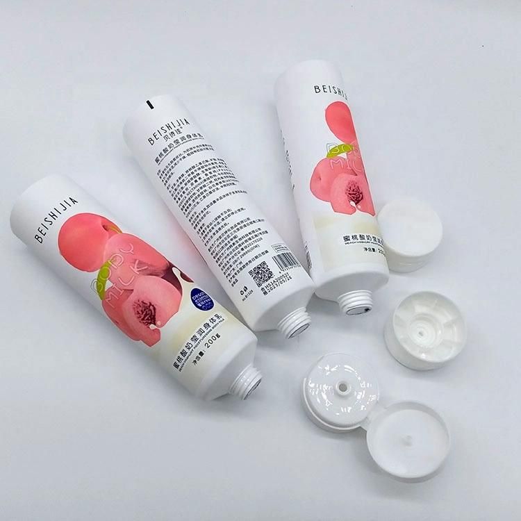 Customized Body Lotion Plastic Cosmetic Creams Tube Packaging
