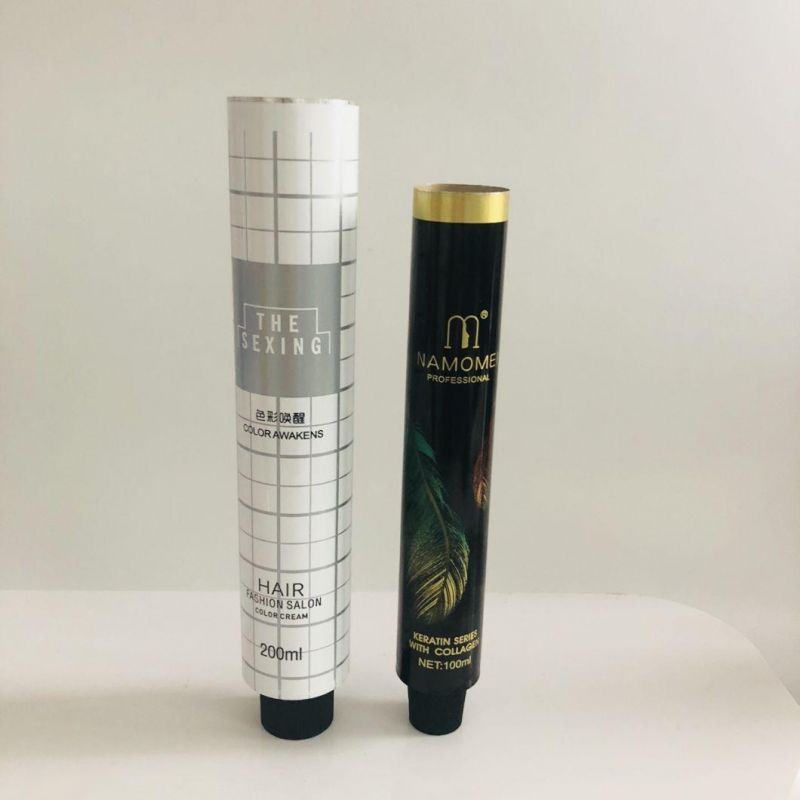 Customized Printing Eco Friendly Aluminum Cosmetic Packaging Tube