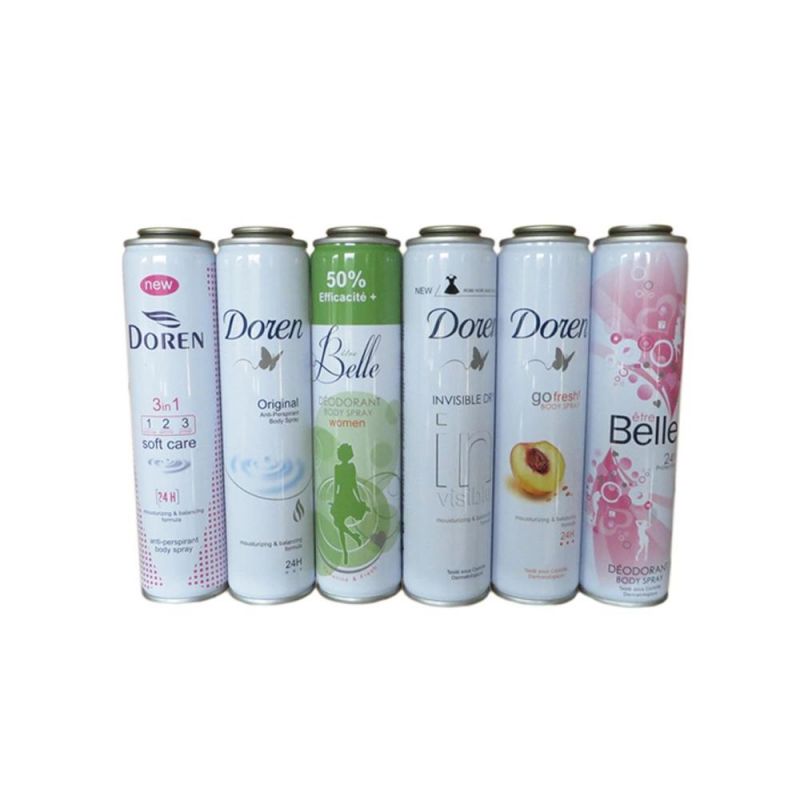 High Quality Custom Printing Aerosol Cans Empty Tinplate Aerosol Cans Ozone