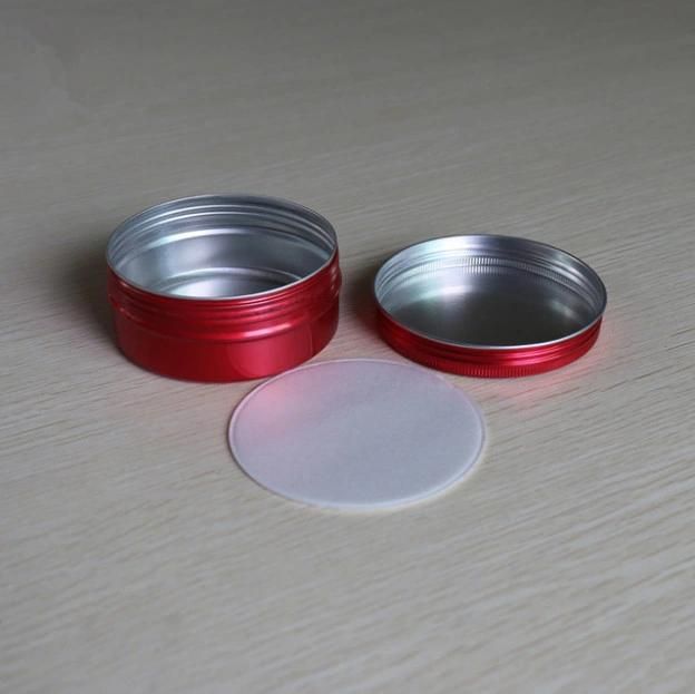 Custom Lip Balm Empty Eye Shadow Metal Tins Container Aluminum Cream Cosmetic Jar with Aluminum Lid