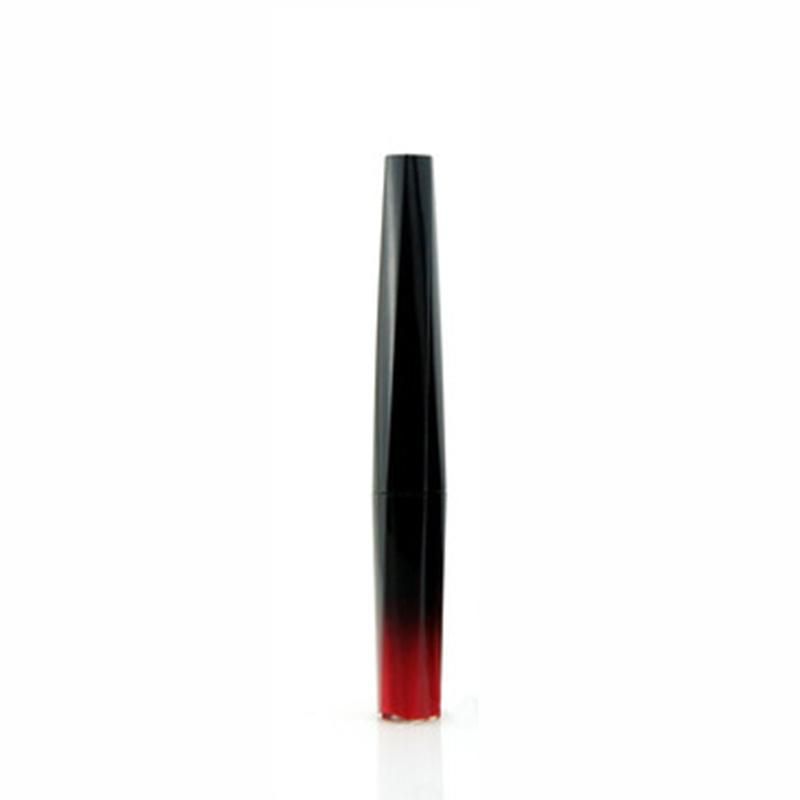 3ml Cosmetic Gradient Black Basic Empty Lipgloss Wand Tubes Plastic Luxury Lip Gloss Bottle