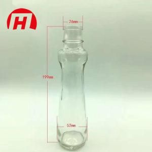 210ml Fashion Glass White Wine Bottle with Screw Cap