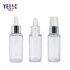 China Custom OEM Eco PETG 40ml Empty Packaging Plastic Dropper Bottle for Cosmetic