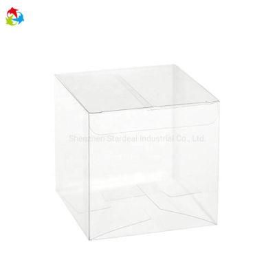 Clear Pet Plastic Transparent Packing Favor Square Gift Boxes