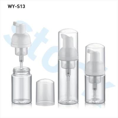 Plastic Cosmetic Packaging Stock 50ml Plastic Cosmetic Pump Bottle for Lotion