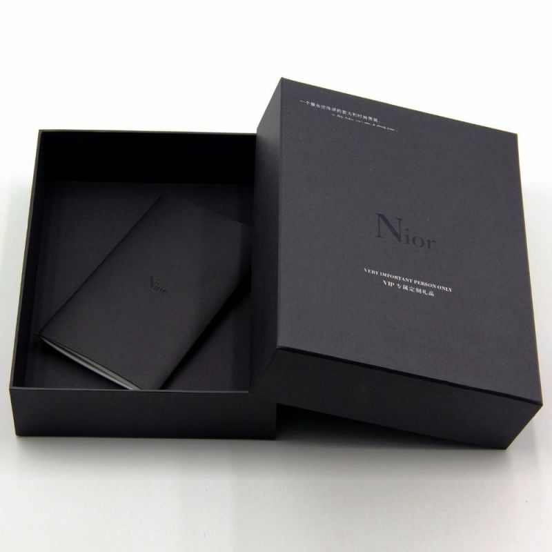 Custom Printing High Quality T Shirt Packaging Matte Black Gift Box