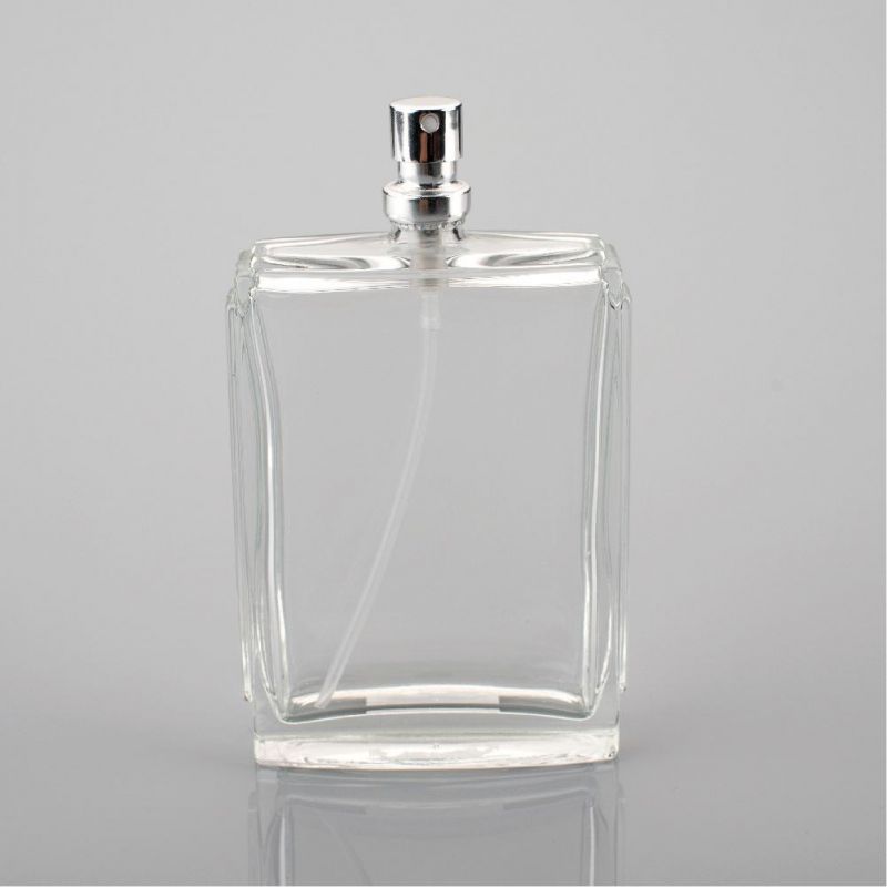 Luxury Fragrance Empty Perfume Bottle with Silver Spray Pump