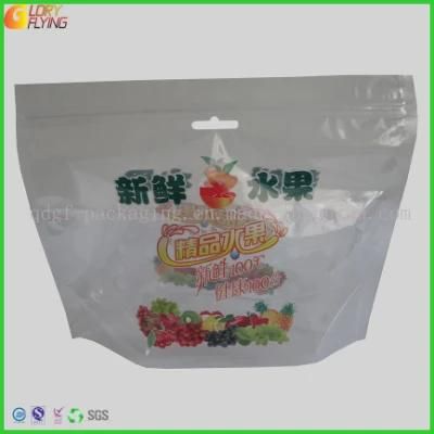 Grape Zipper Food Bag Fruit Packaging with Perforation/Plastic Bag