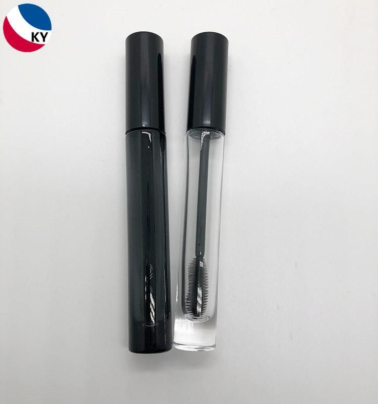 10ml Mascara Container Empty Black Glass Mascara Bottle Packaging