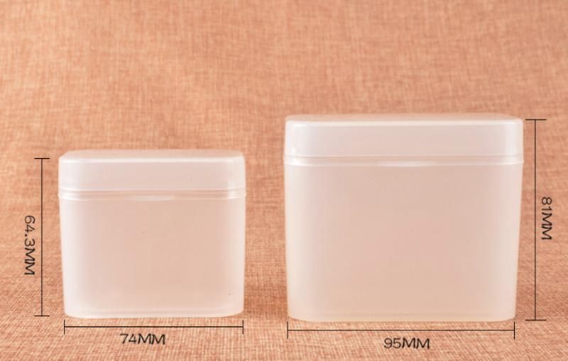 100g Plastic Clamshell Box Fishing Bait Feed Box Sub-Bottle