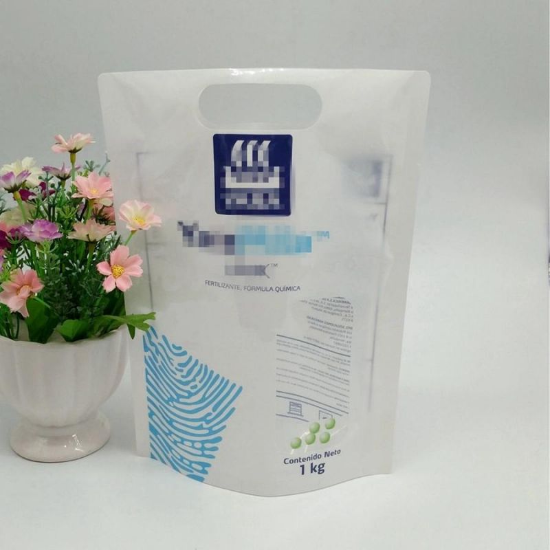 1kg/2.2lbs Packing Bag for Fertilizer Stand up Plastic Fertilizer Pouch