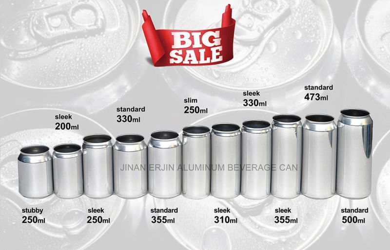 Plain 250ml Cans with Can Ends