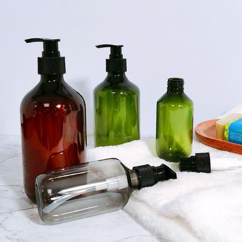 Eco Friendly 100ml 200ml Conditioner Hair Body Hand Shampoo Packaging Pet Plastic Bottle in Hotel Bathroom