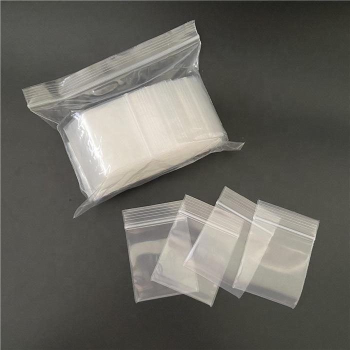 Food Grade Mini Transparent ‘ 1/2’ Zipper Bag