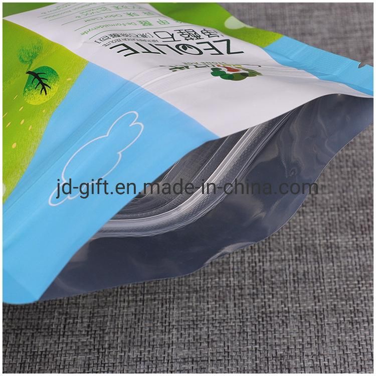 8 Side Seal Flat Bottom Plastic Bag for Food Packaging