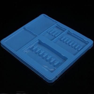 Custom Blue Blister Packaging Tray for Stationery