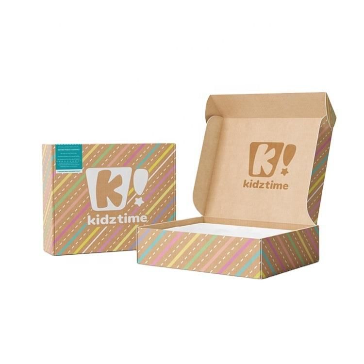 Printed Corrugated Cardboard E-Commerce Packaging Shipping Mailer Boxes