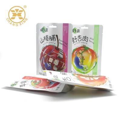 Custom Logo Stand up Snack Food Pouch Food Tight Sealed Packaging Bags