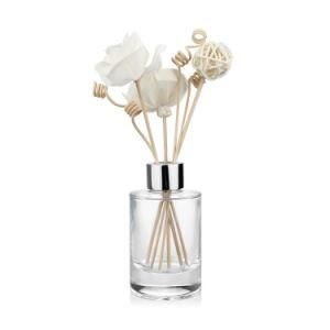 Wholesale Simple Round 150ml 200ml Empty Reed Diffuser Glass Bottle