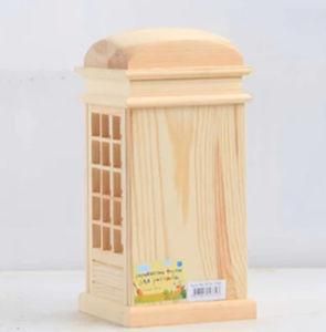 Unique Design Beautiful Wooden Coin Box for Sale (PMC13-1383)