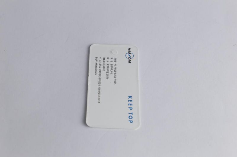 1000GSM 1mm Thick Paper Hangtag Swing Blue Hang Tag