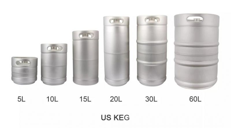 Craft Draft Mini Ss Food Grade EU Standard 20L 30L 50L Beer Kegs