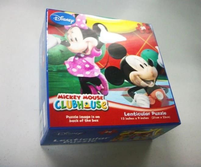 Bset Sell 3D Lenticular 3D Effect Packing Cartoon Box