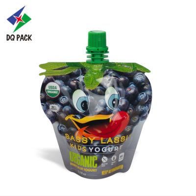 Heat Sealing Liquid Injection Pouch Special Shape Injection Clear Juice Pouch Jelly Water Ice Freezers Injection Pouch