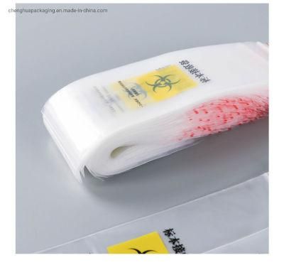 Wholesale Medical Biohazard Specimen Zip Lock Zipper Bag for Laboratory