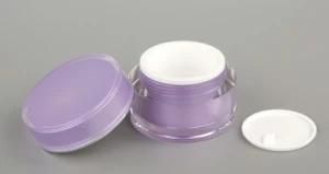 Wholesale 10g 15g Oval High-End Cream Bottles Beauty Cosmetic Bottles Double-Layer Cosmetic Jars