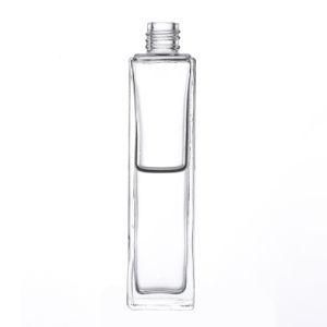 Wholesale Glass Perfume Bottle Hot Sale Square Container for Personal Care