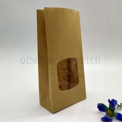 Eco-Friendly Cookie Paper Bag Kraft Bag Food Packaging Paper Bag