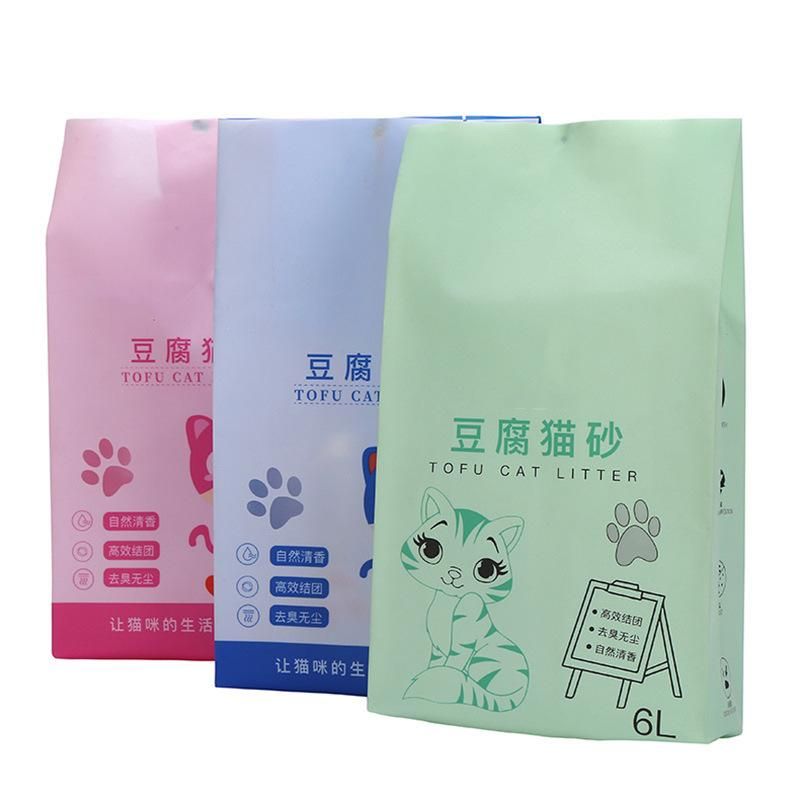 10kg 20kg 25kg 30kg 50kg Tofu Cat Litter Manufacture Plastic Bag