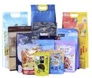 Handheld Portable Color Printed Plastic Packaging Bag