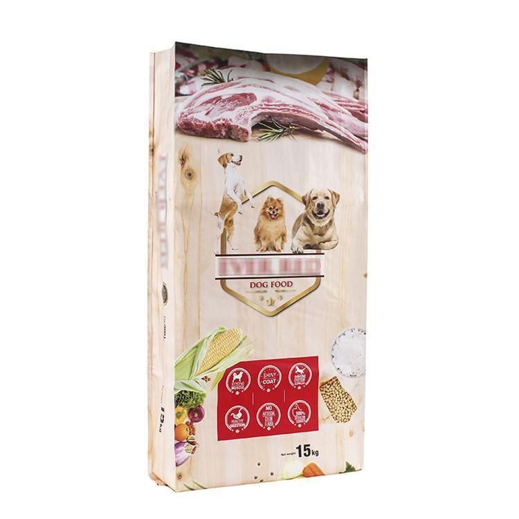 High Quality Plastic BOPP Laminated PP Woven Cat Dog Litter Packaging Bag with Your Own Printing