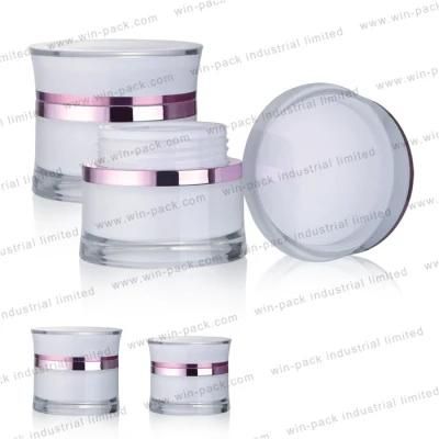 5g 15g 30g 50g Plastic Empty Cosmetic Lotion Cream Jar Packageing for High Quality