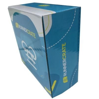 Clear Paper Corrugated Carton Shoe Box with Custom Printing