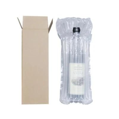 Wine Bottle Plastic Packaging Bag Air Bubble Inflatable Plastic Vacuum Cushion Protective for Shipping